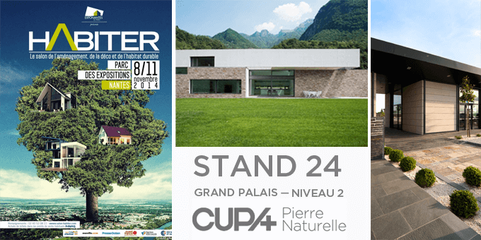 CUPA Pierre Naturelle au Salon Habiter Nantes