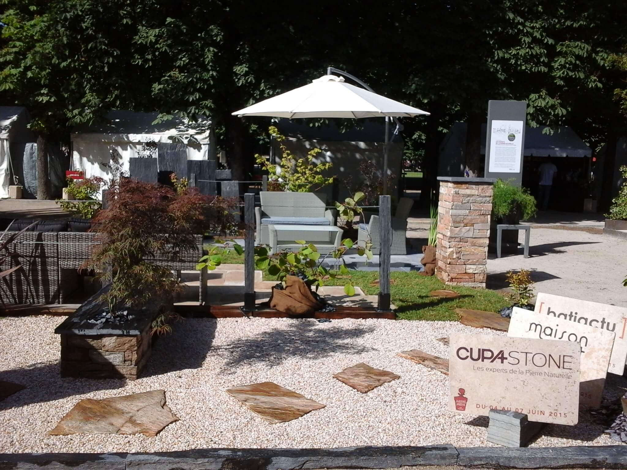 CUPA STONE à Jardins Jardin