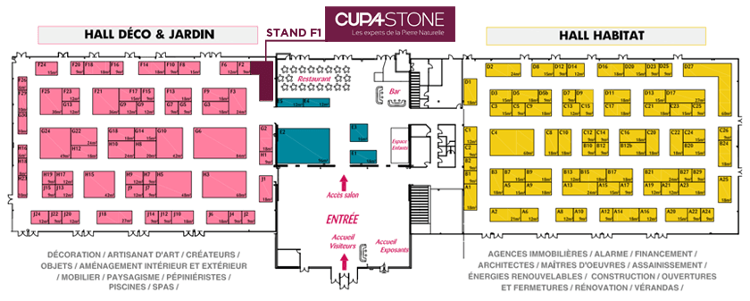 Plan du Salon Maison de Cholet