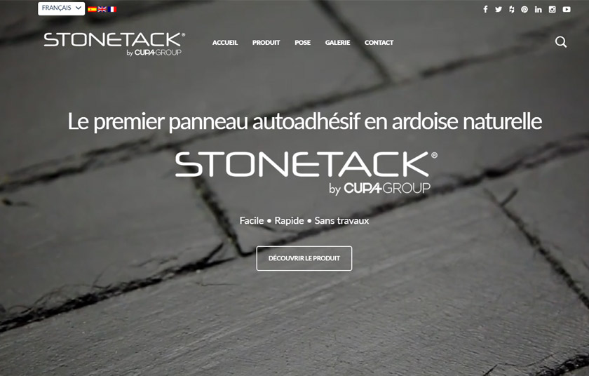 Nouveau site web STONETACK