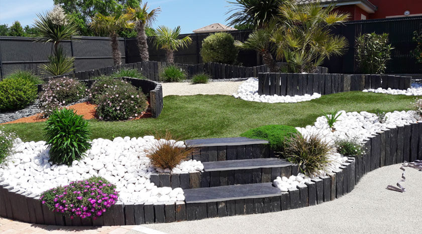 Jardin en pierre naturelle CUPA STONE