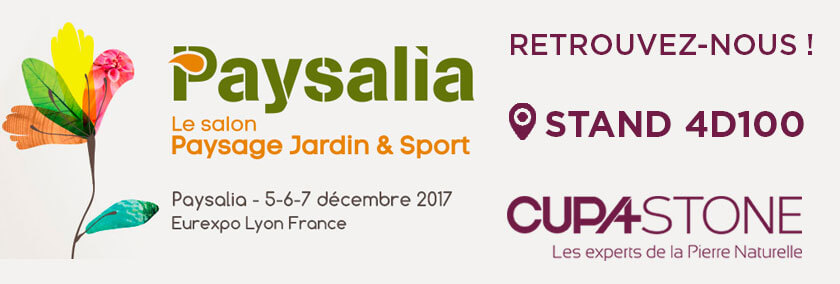 CUPA STONE participe à Paysalia 2017