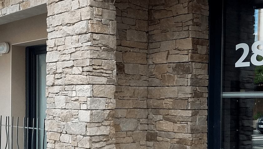 Stonepanel sur la façade de la Résidence Felix Faure