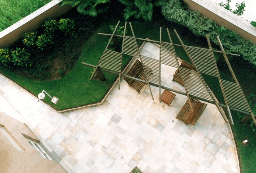 Revêtements de sols avec le Quartzite Albino Jaune