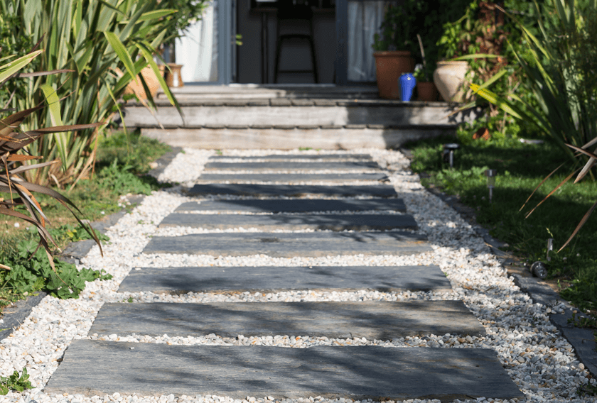 Ardoise jardin - Décoration extérieure schiste ardoisier