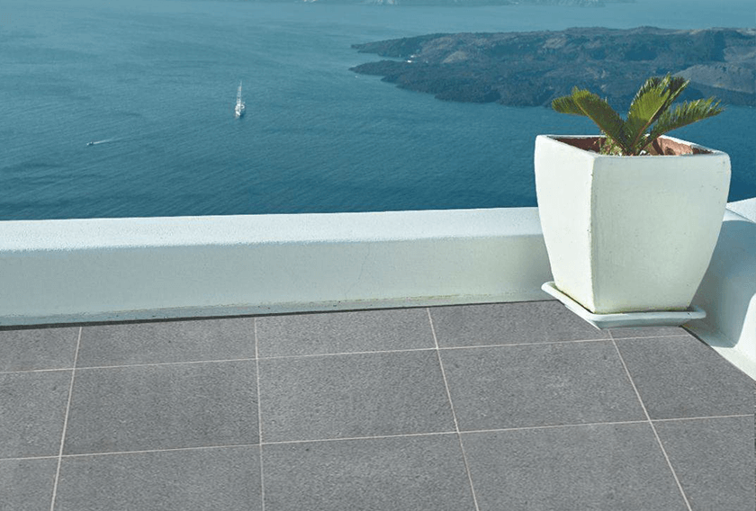 Terrasse en Granit Gris Foncé