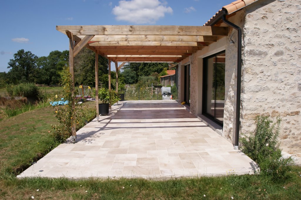 Calcaire Condrieu Terrasse