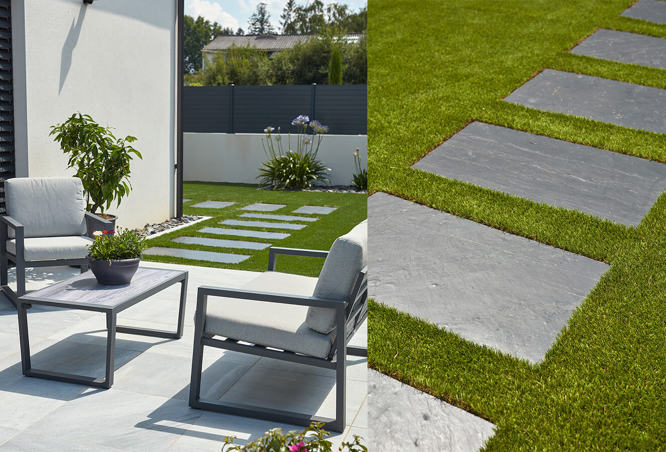 jardin polyvalent pas japonais mobilier jardin